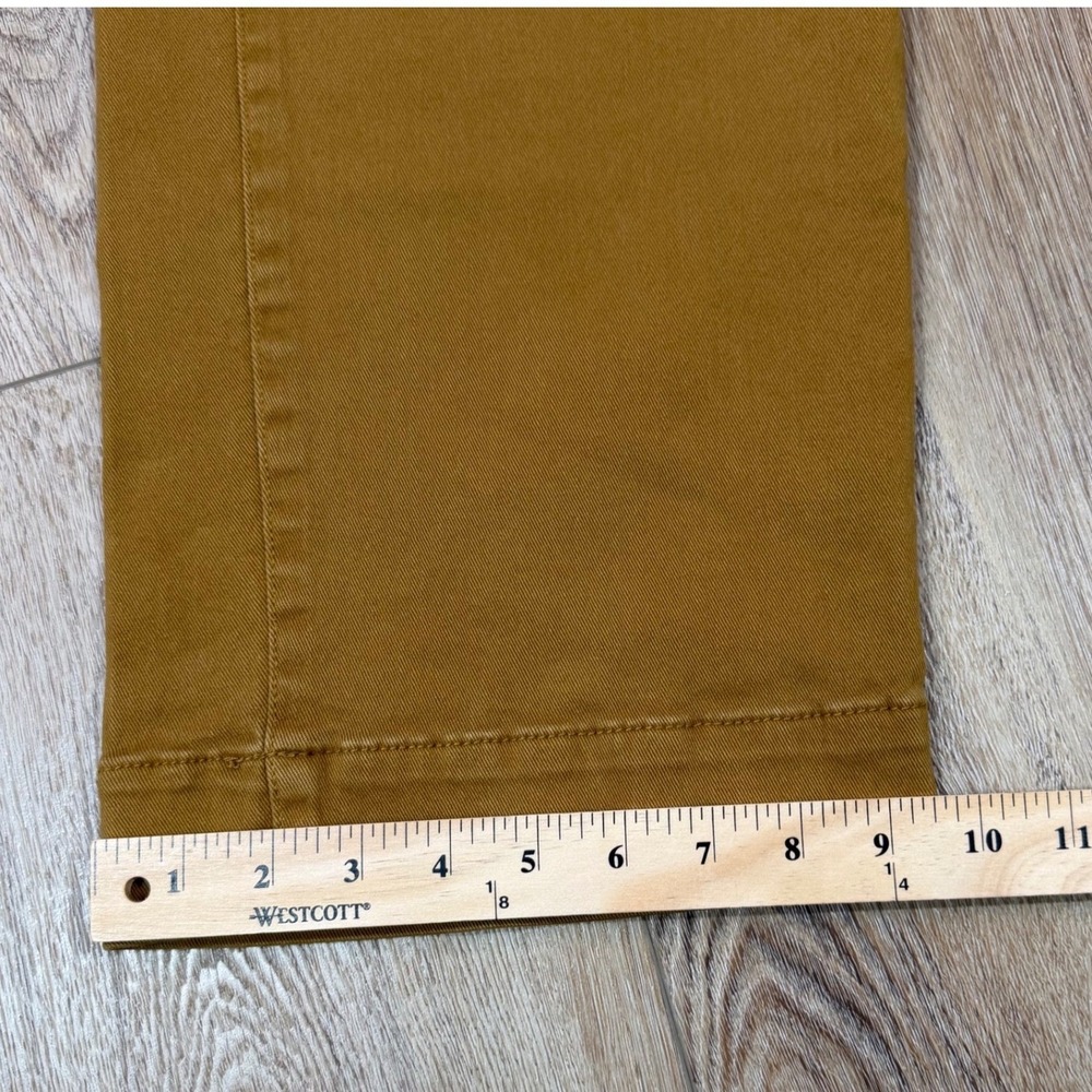 Everlane The Organic Crop Twill Wide-Leg Pant Brown Size 4 - Picture 8 of 12